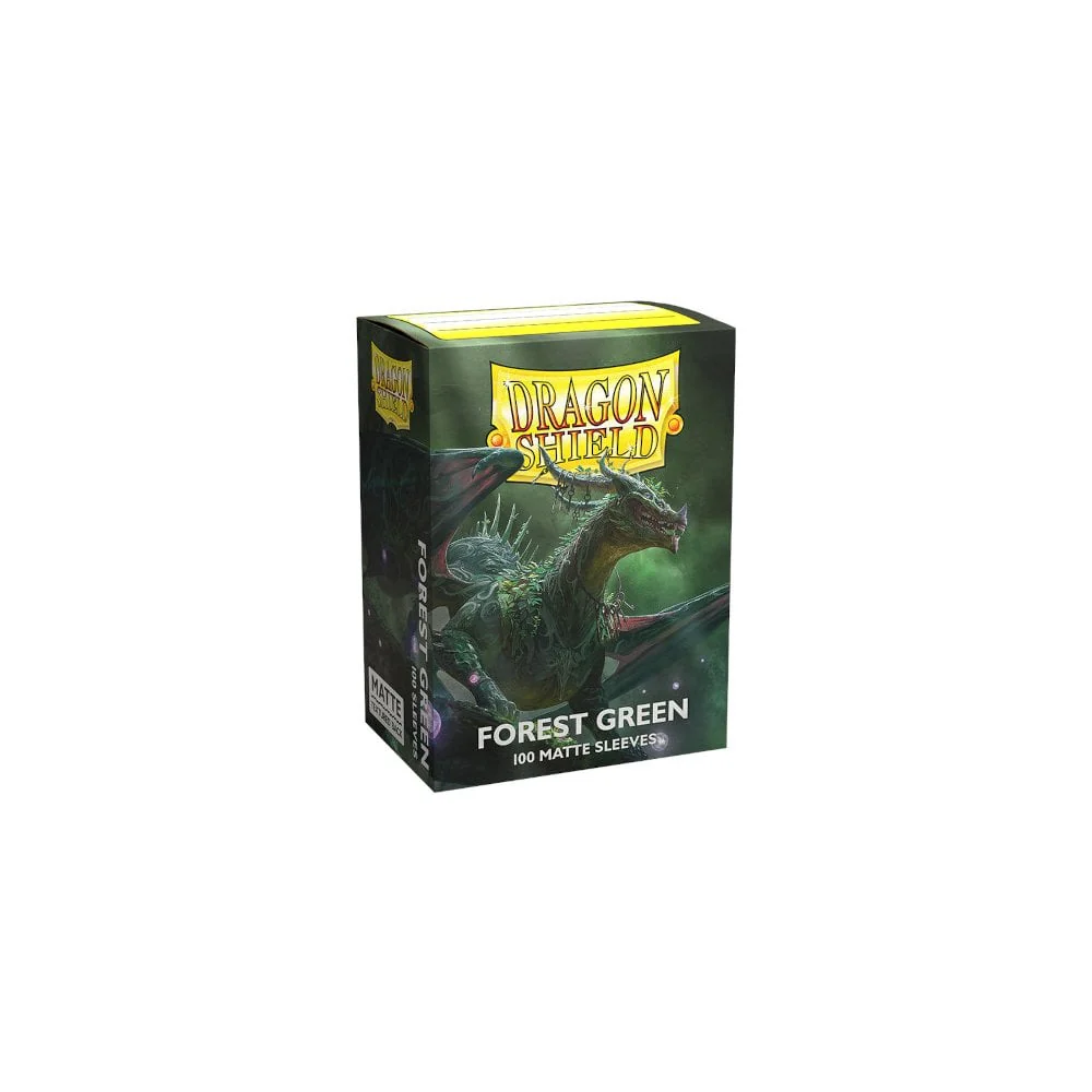 Dragon Shield - Matte Standard Size Sleeves 100pk - Forest Green