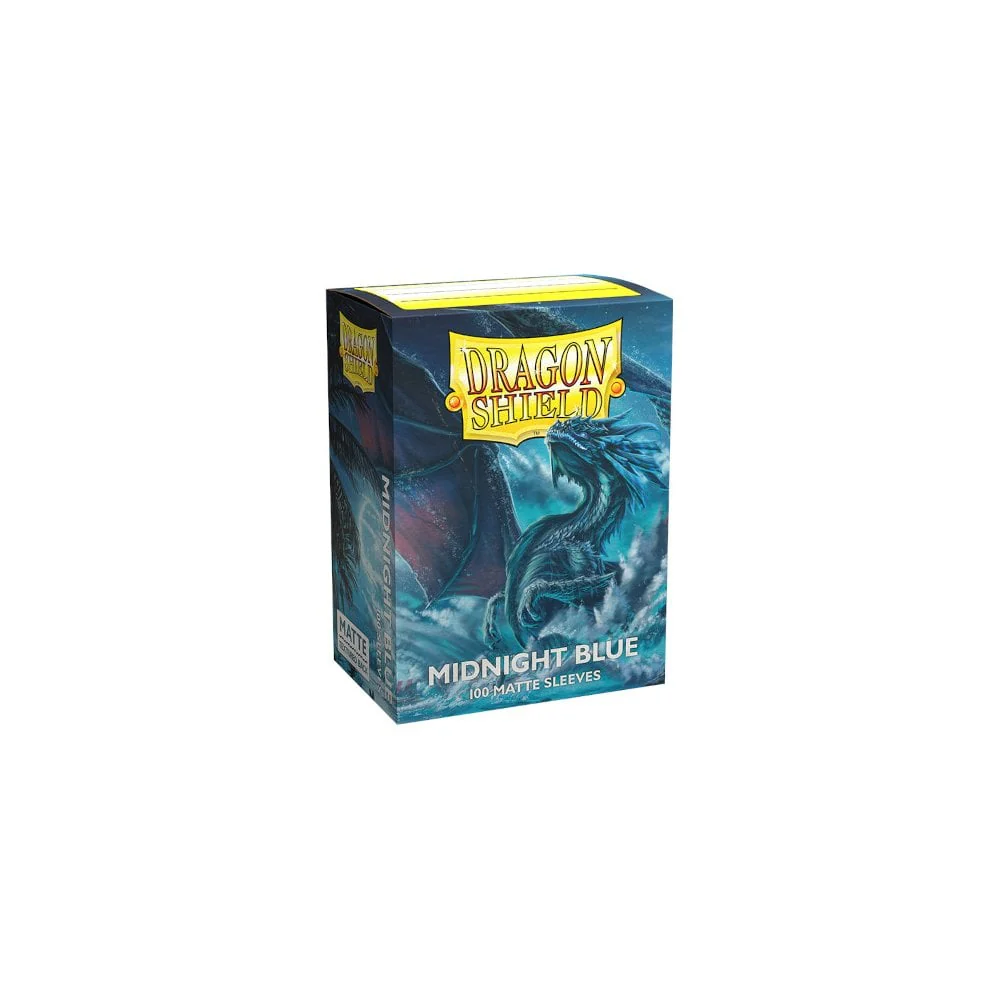 Dragon Shield - Matte Standard Size Sleeves - Midnight Blue (100)