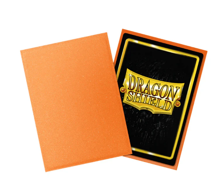 Dragon Shield - Matte Standard Size Sleeves (100) - Amber - Image 2