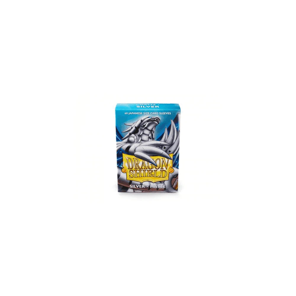 Dragon Shield Small Matte Silver Sleeves (60)