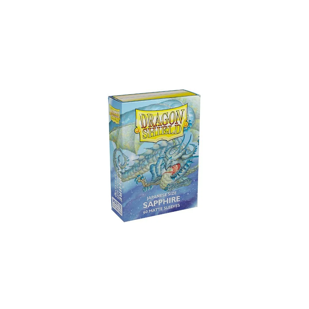 Dragon Shield - Matte Japanese Size Sleeves 60pk - Sapphire
