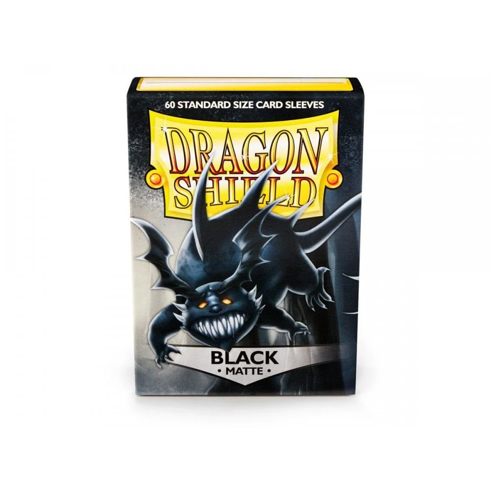 Dragon Shield Standard Matte Black Sleeves (60)