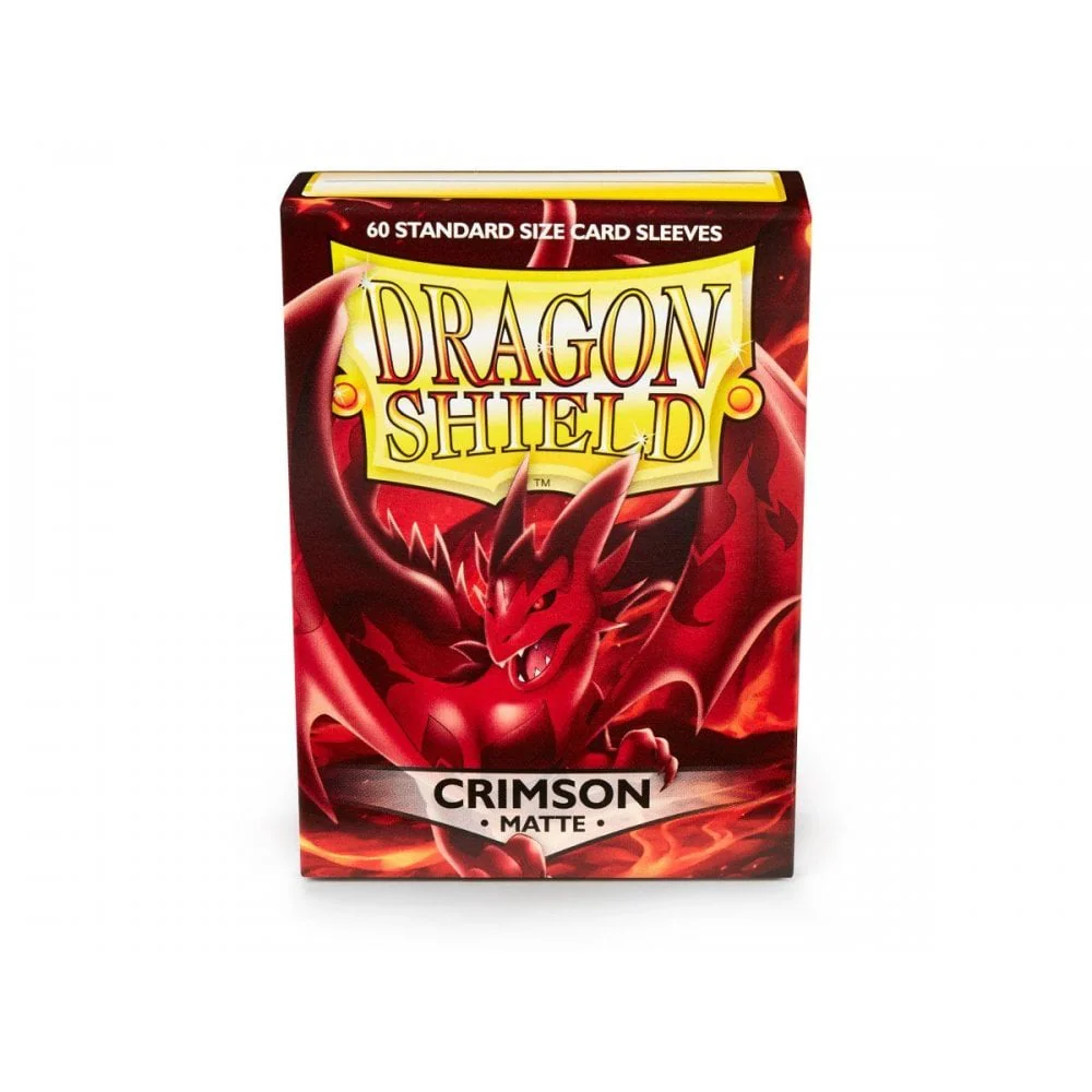Dragon Shield Standard Matte Crimson Sleeves (60)