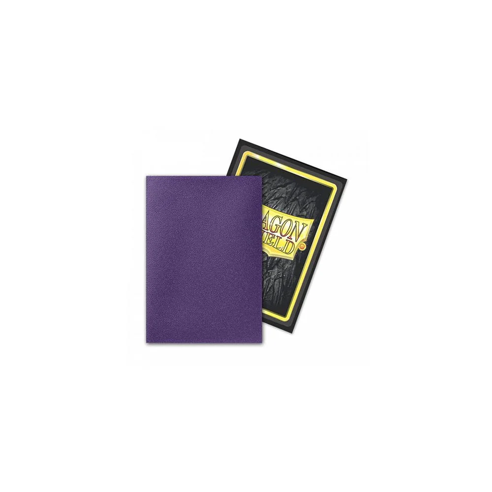 Dragon Shield - Dual Matte Japanese Size Sleeves 60pk - Limited Edition Metallic Soul Purple - Image 2