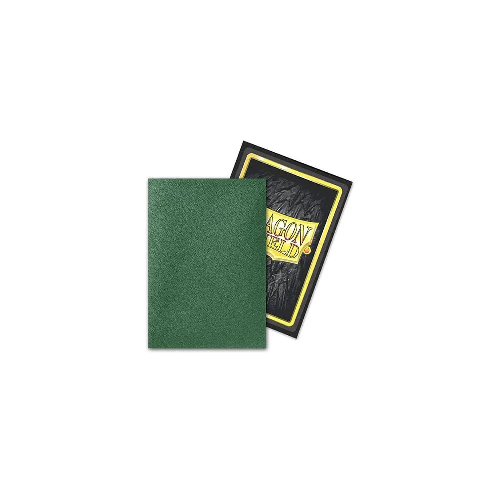 Dragon Shield - Dual Matte Japanese Size Sleeves 60pk - Limited Edition Metallic Power Green - Image 2