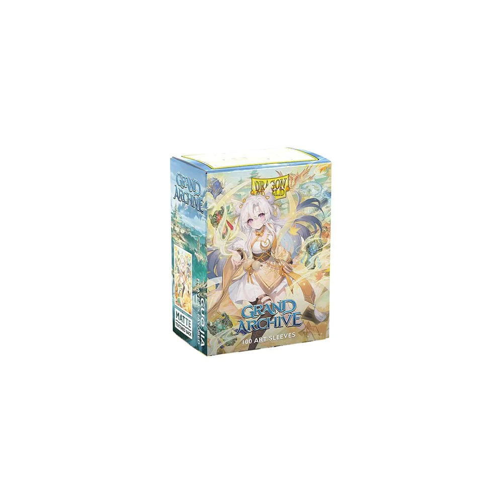 Dragon Shield - Dual Matte Art Standard Size Sleeves 100pk - Grand Archive Guo Jia