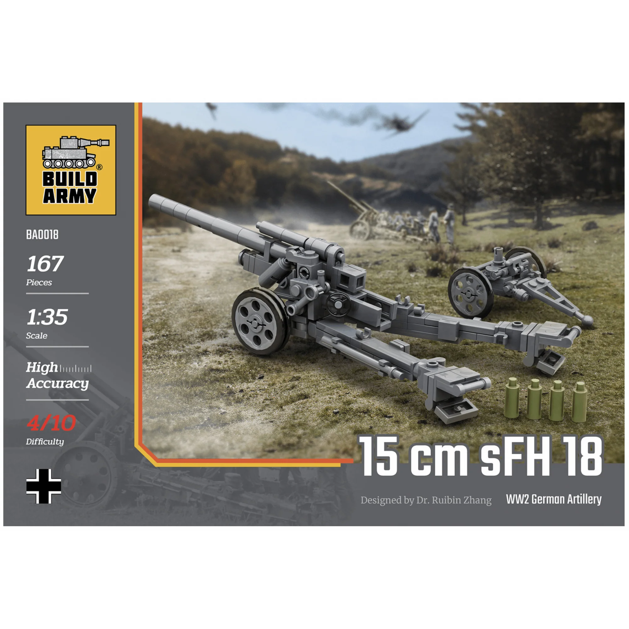 German 15cm SFH 18 Artillery
