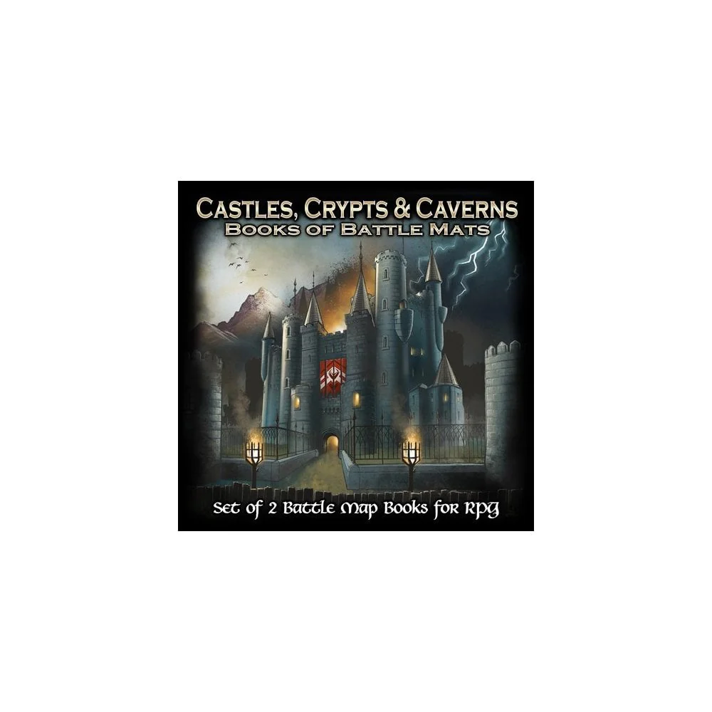 Battle Map Books: Castles Crypts and Caverns