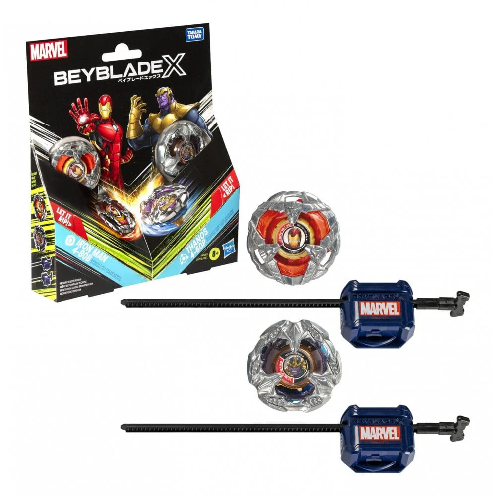 Beyblade X Marvel: Iron Man vs Thanos - Image 2