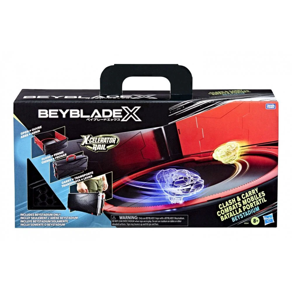 Beyblade X Clash and Carry Portable Stadium