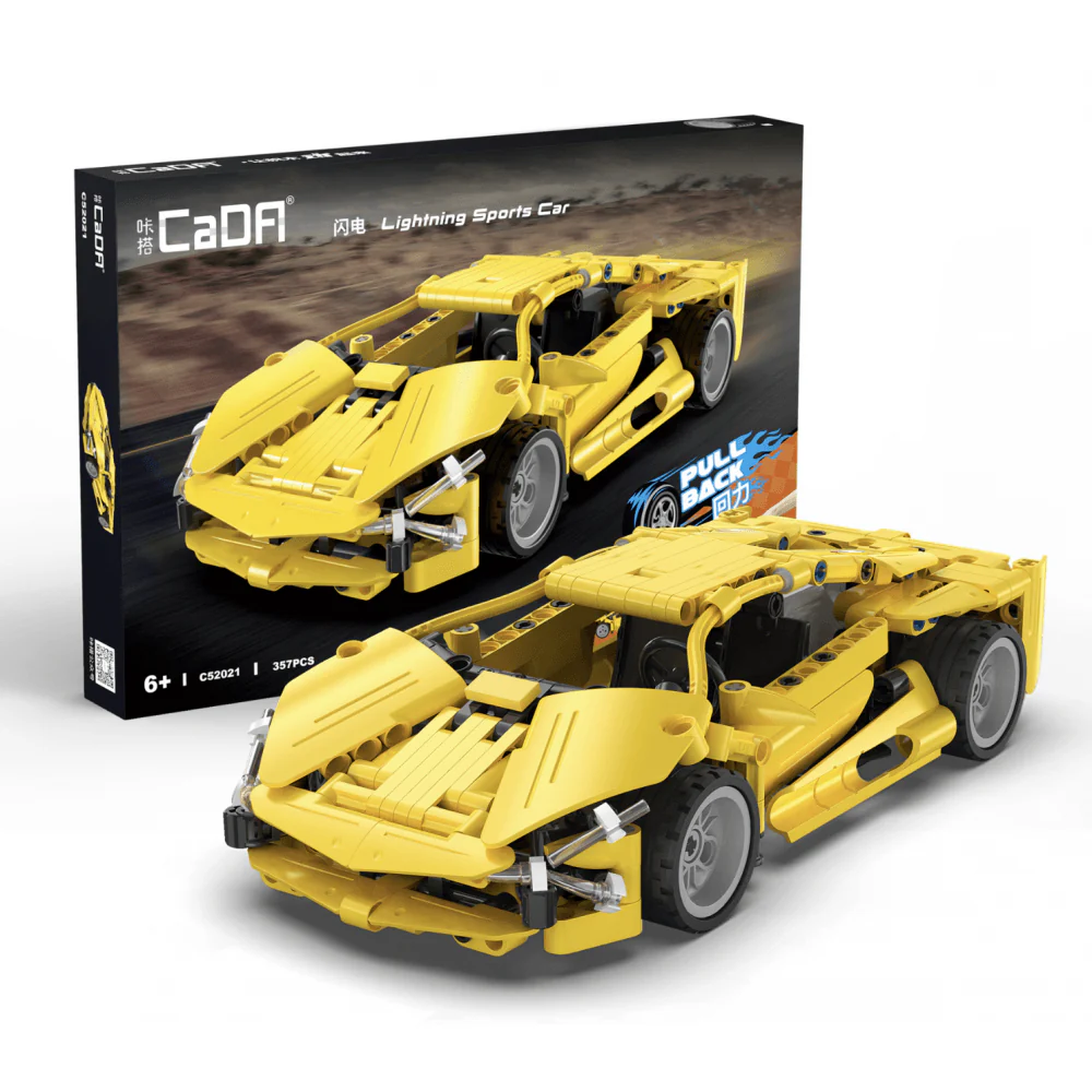 1:18 Lightning Sports Car (Pull Back) - 357pcs