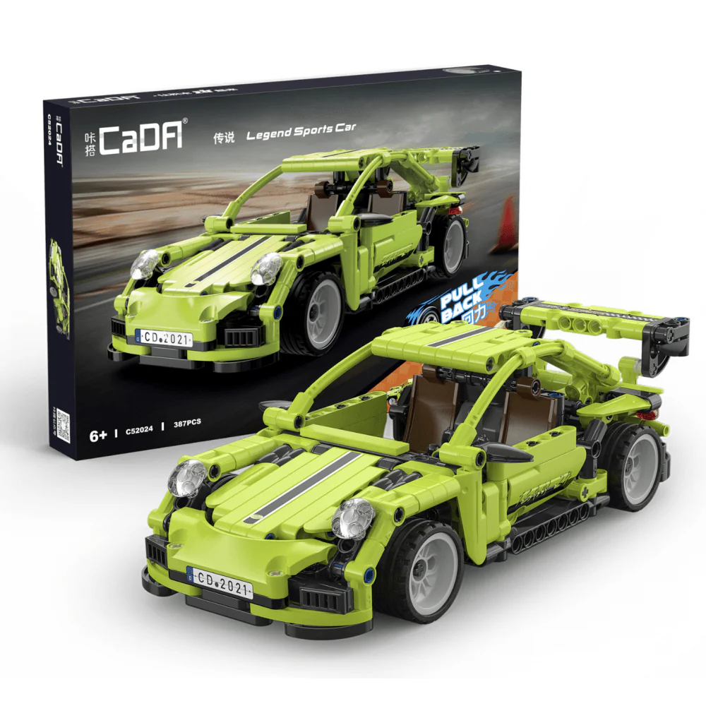 1:18 Legend Sports Car (Pull Back) - 387pcs