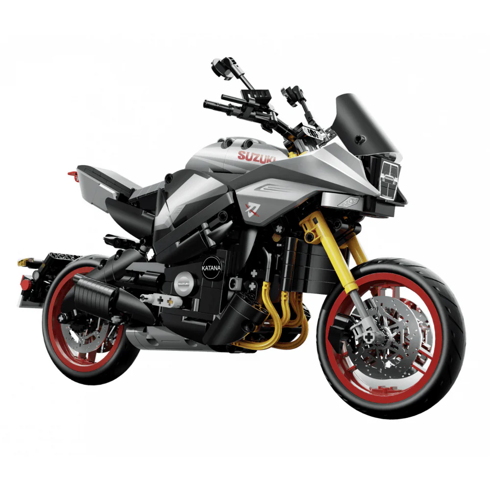 1:6 Suzuki Katana Motorbike - 1104 pcs - Image 2