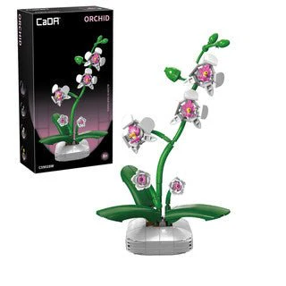 Orchid Building Block Planter - 237 pcs