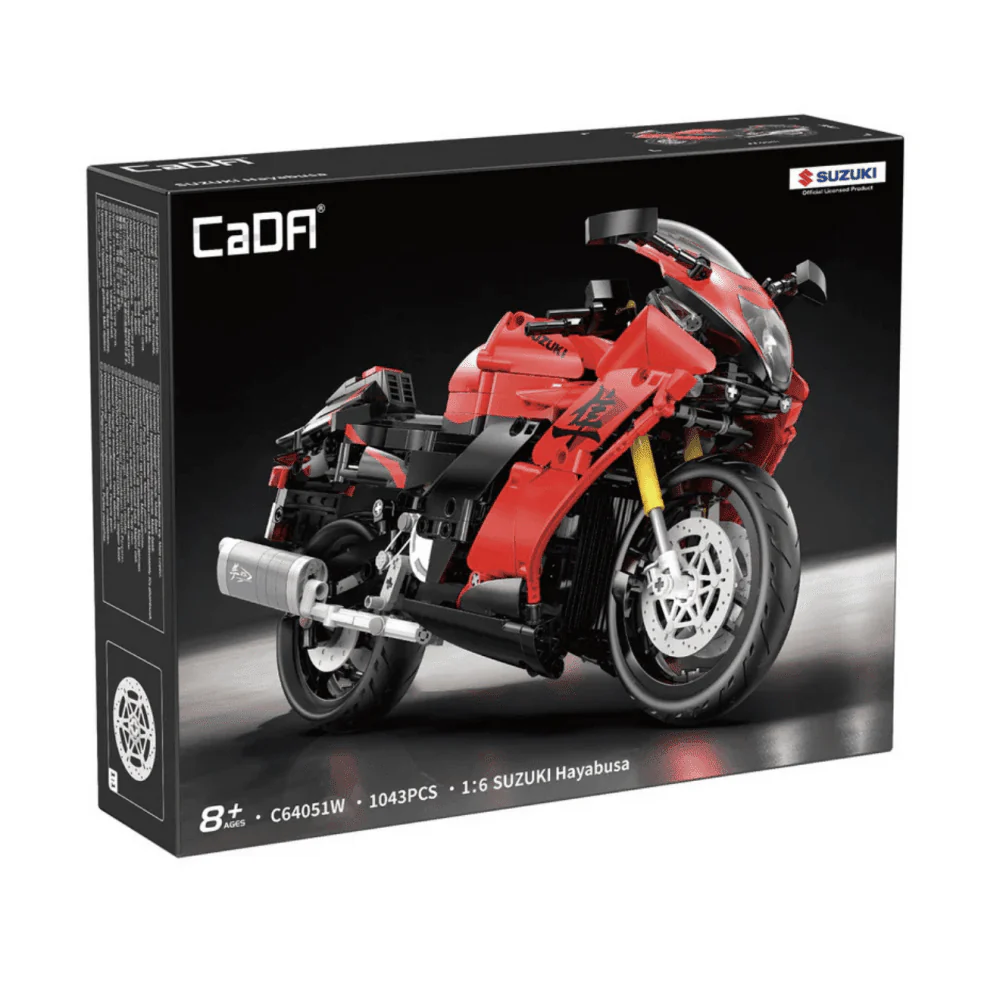 1:6 Suzuki Hayabusa Motorbike - 1043 pcs