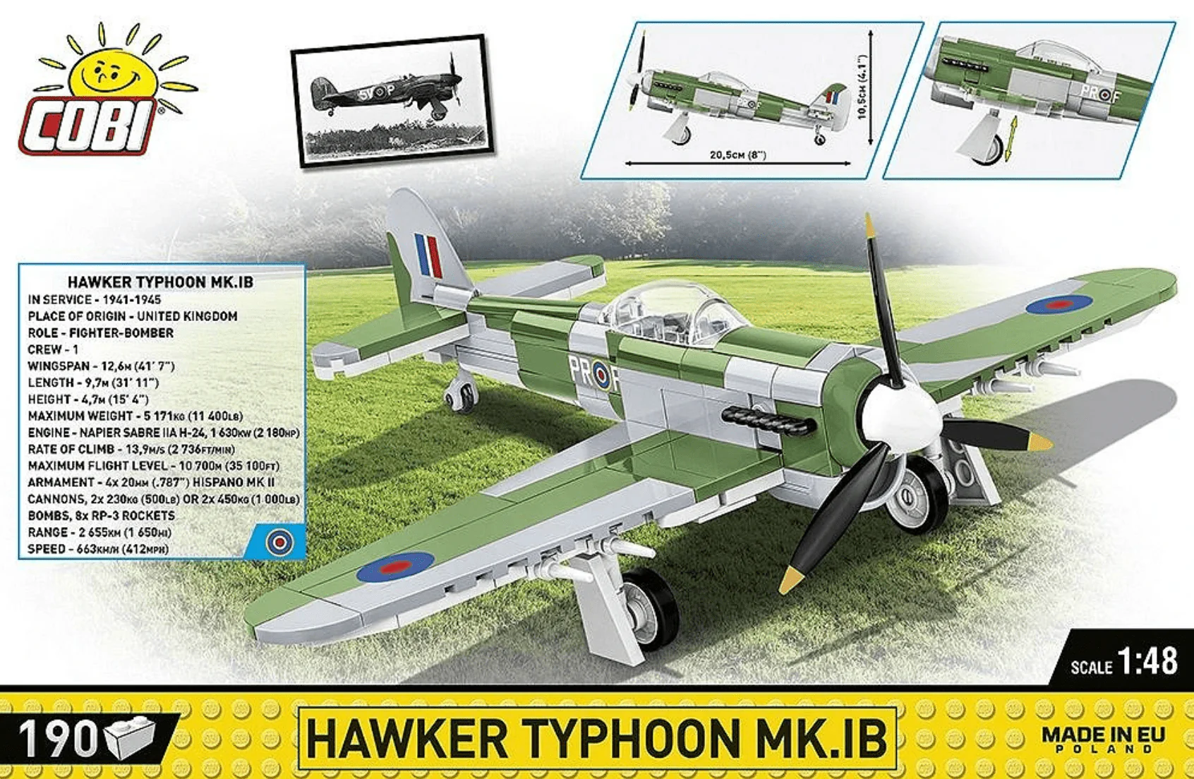 Cobi - Hawker Typhoon Mk.1B - Image 2