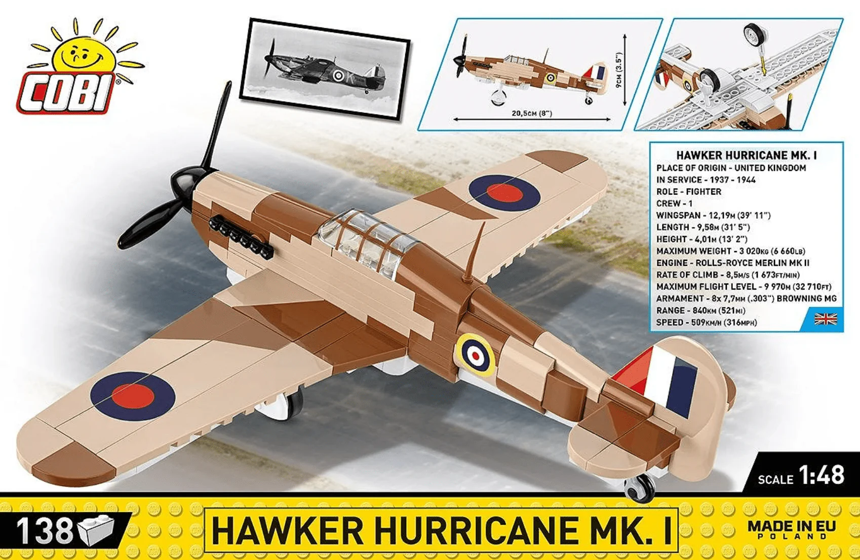 Cobi - Hawker Hurricane Mk.1 - Image 2