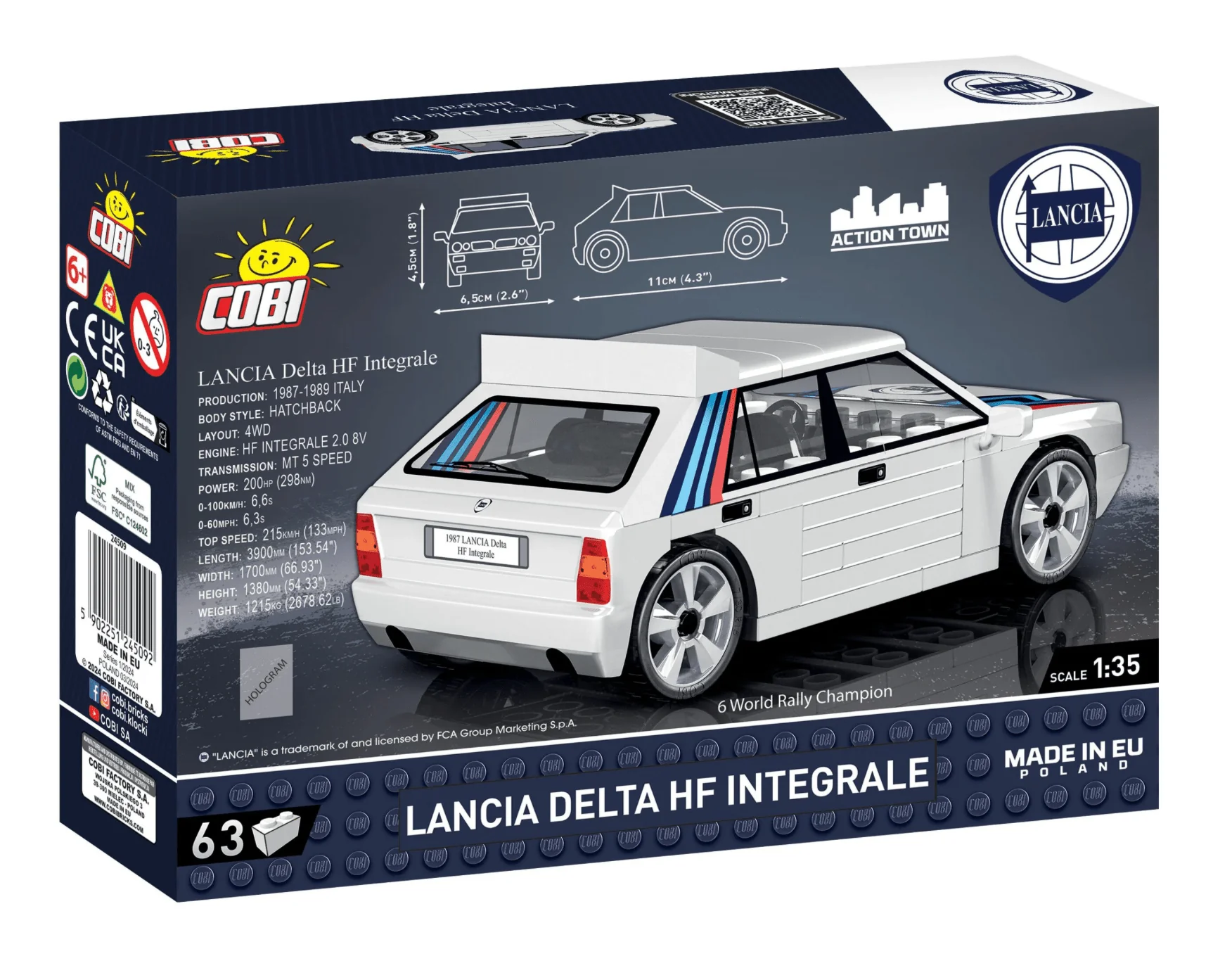 Cobi - Lancia Delta HF Integrale - Image 2