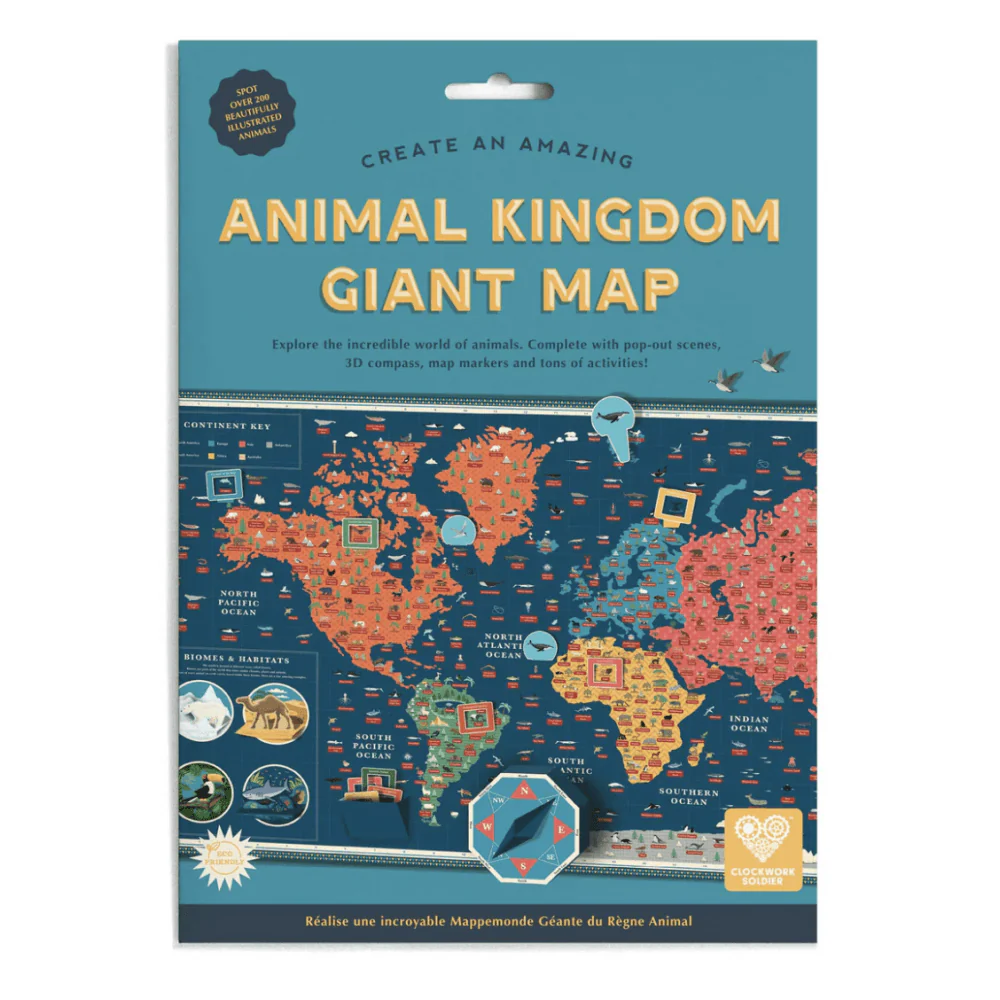 Create An Amazing Animal Kingdom Giant Map