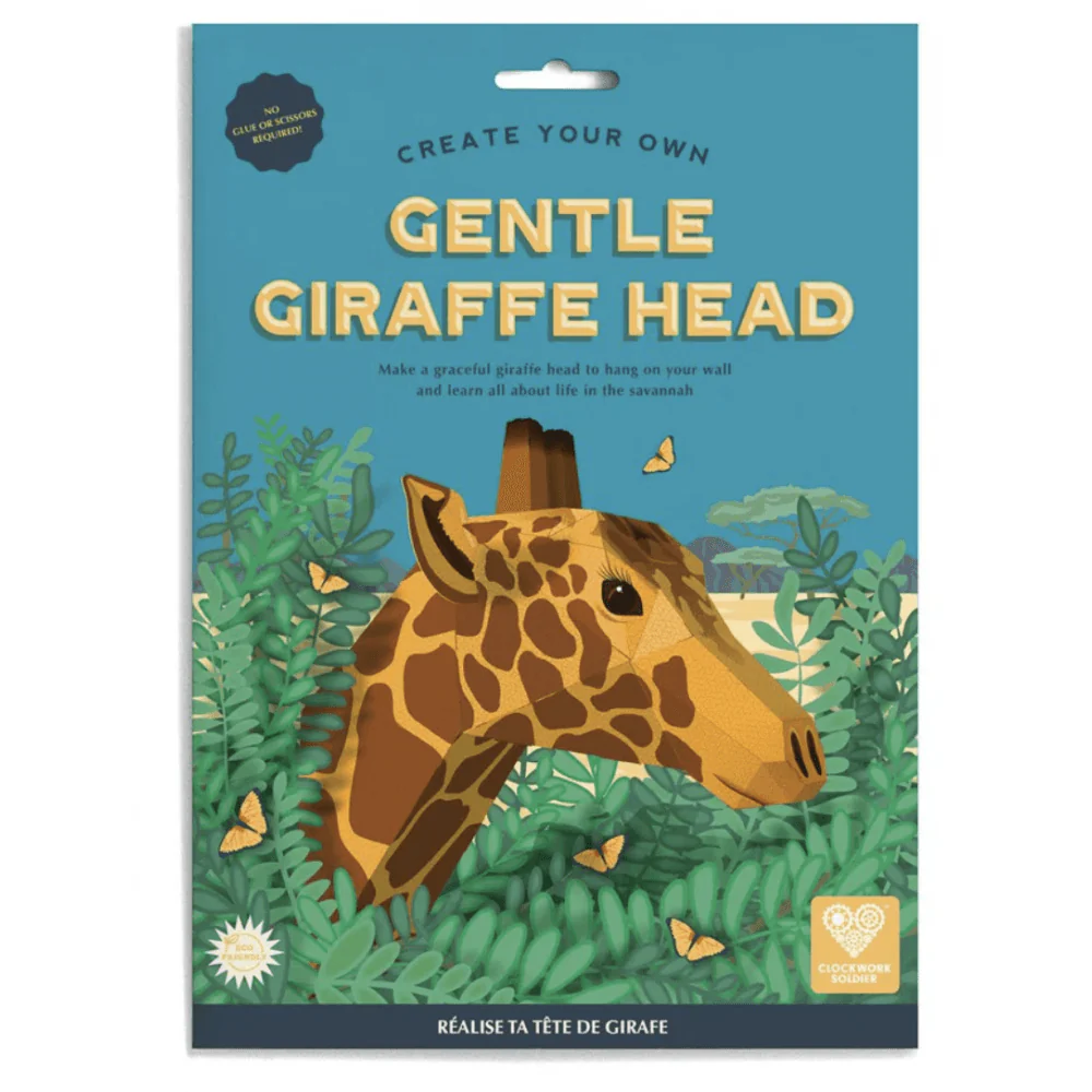Create Your Own Gentle Giraffe Head