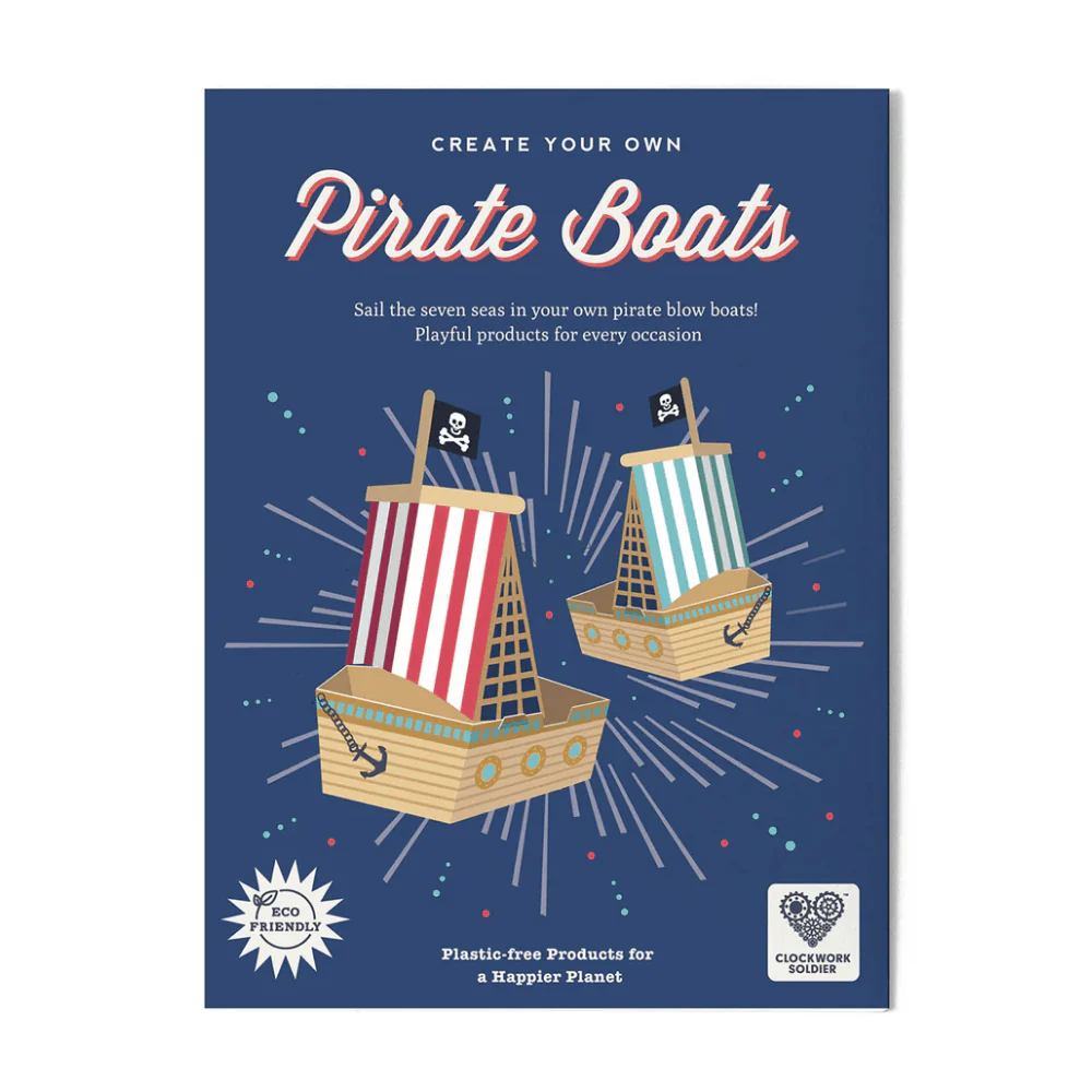 Create Your Own Pirate Blow Boats