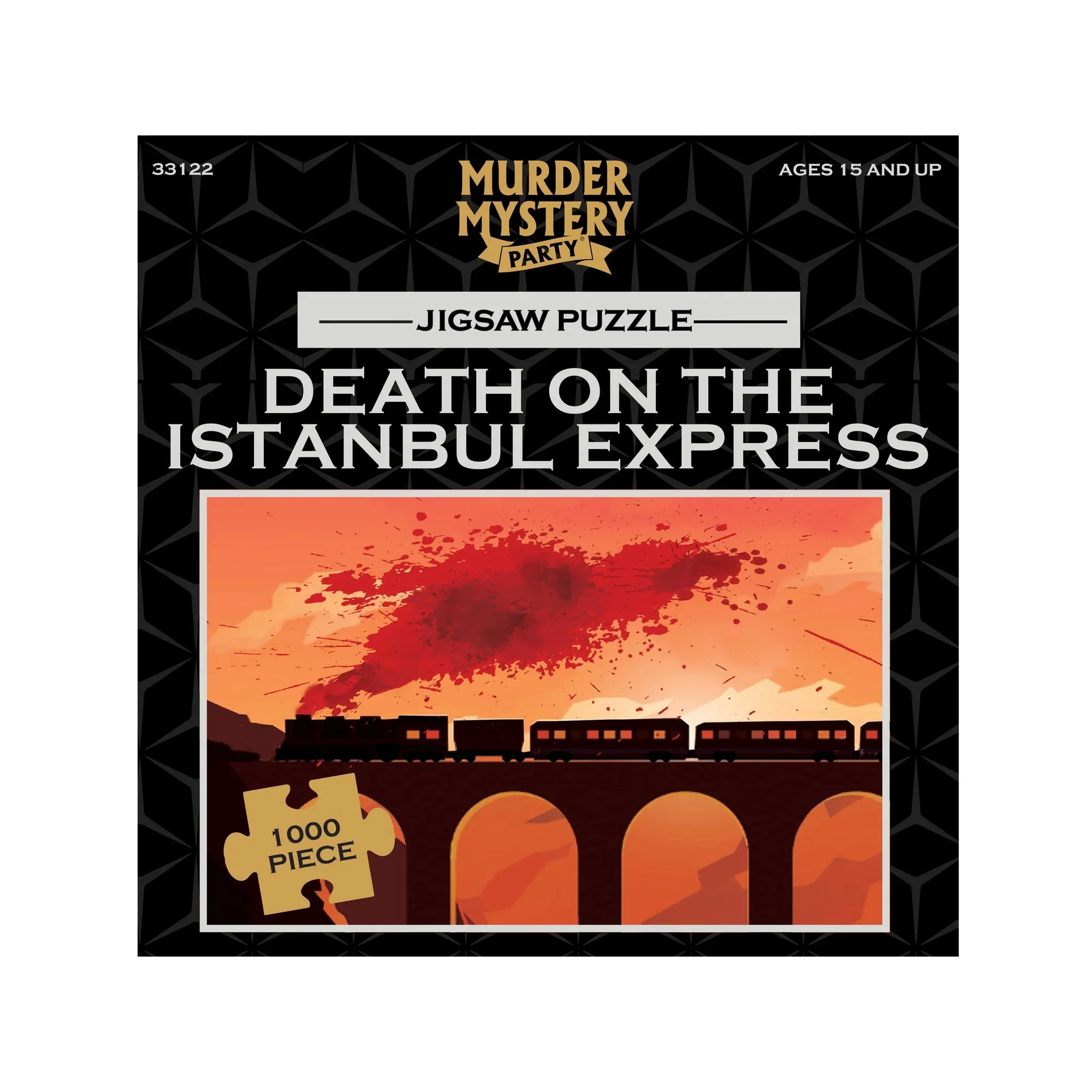 Death On The Istanbul Express Mystery Puzzle