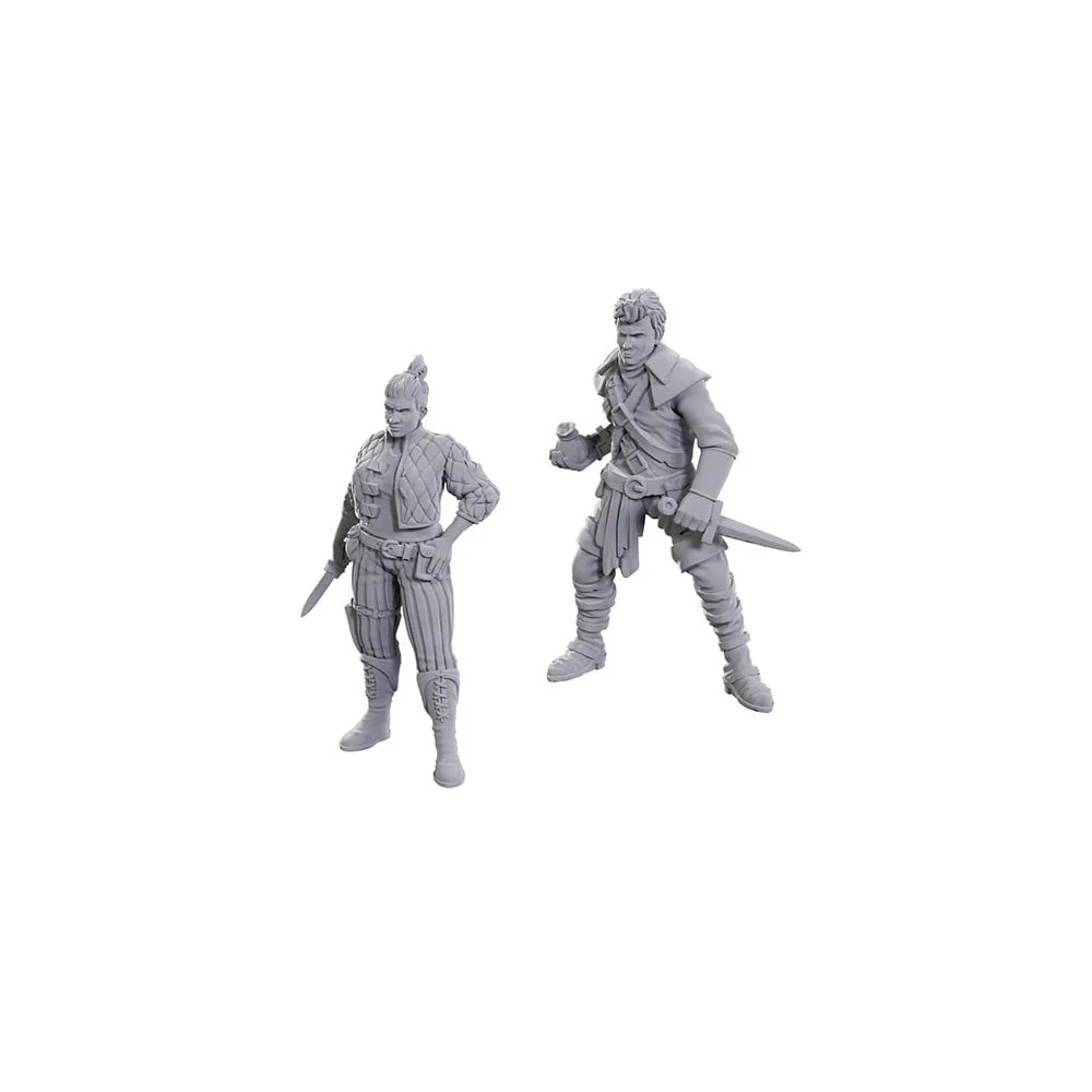 Deep Cuts Miniatures: Cutpurses Male & Female - Wave 23