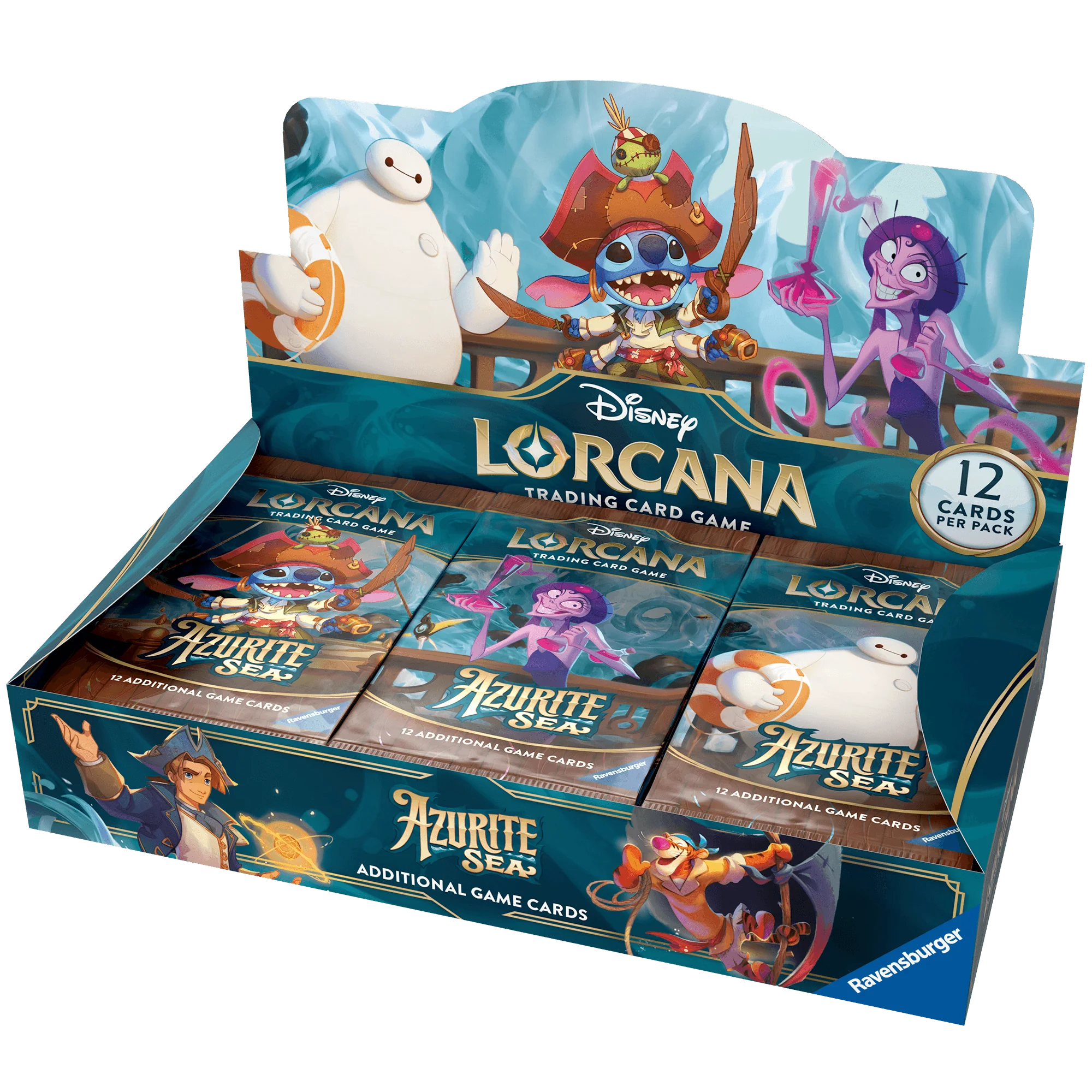 Disney Lorcana Azurite Sea Booster Box