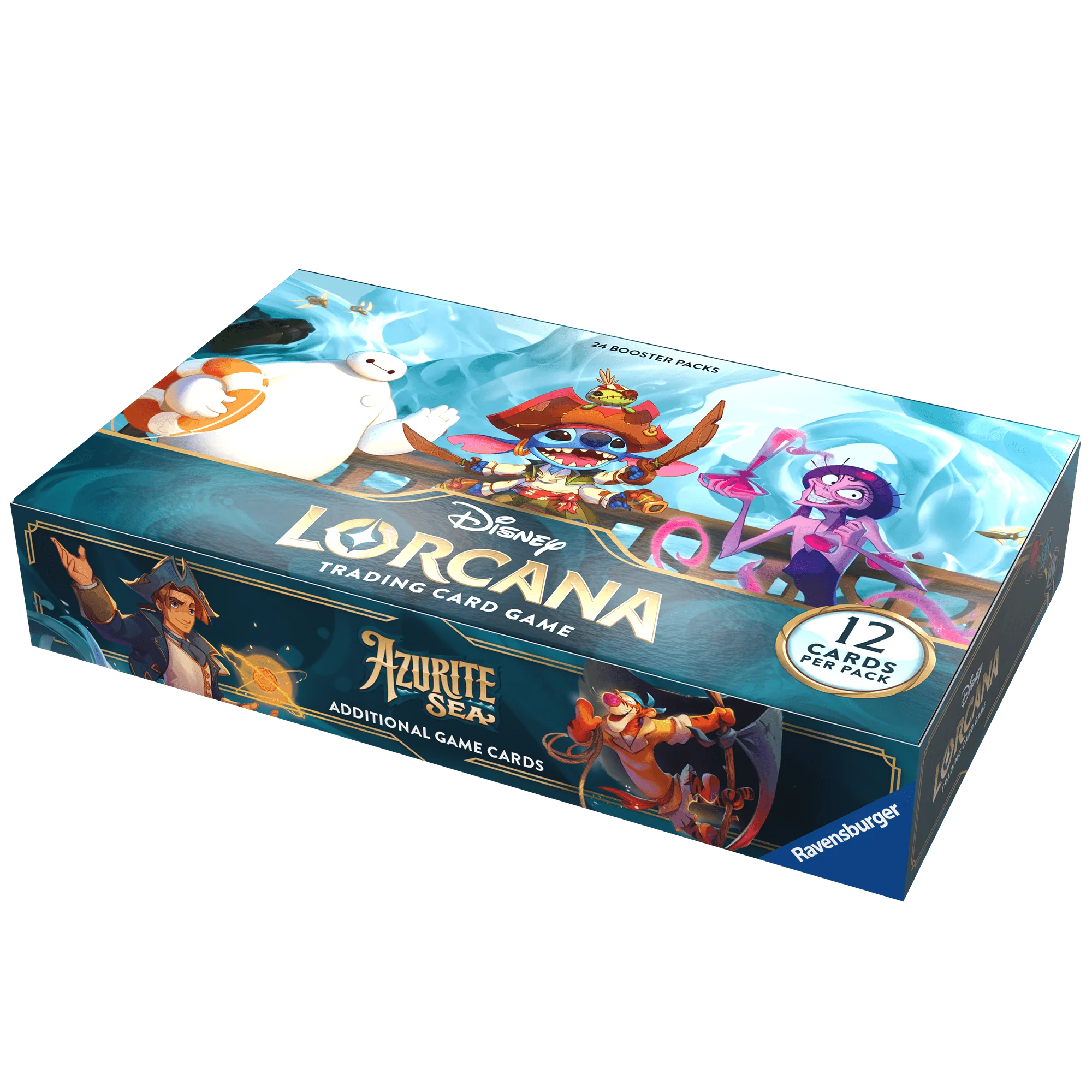 Disney Lorcana Azurite Sea Booster Box - Image 2