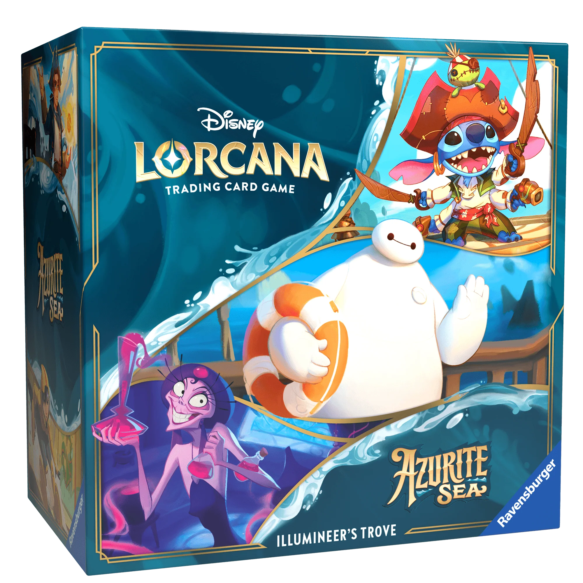 Disney Lorcana Azurite Sea Illumineer's Trove Set