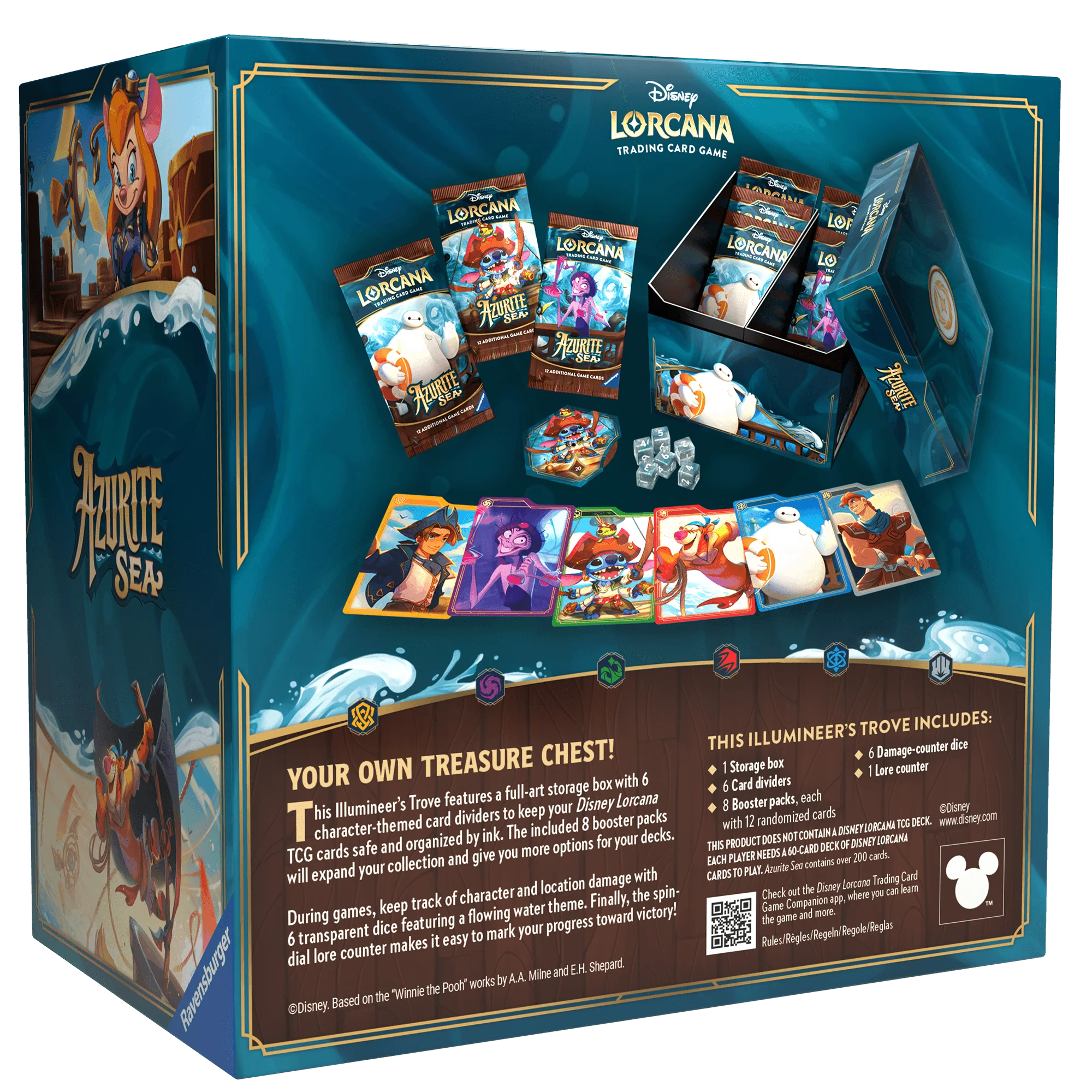 Disney Lorcana Azurite Sea Illumineer's Trove Set - Image 2