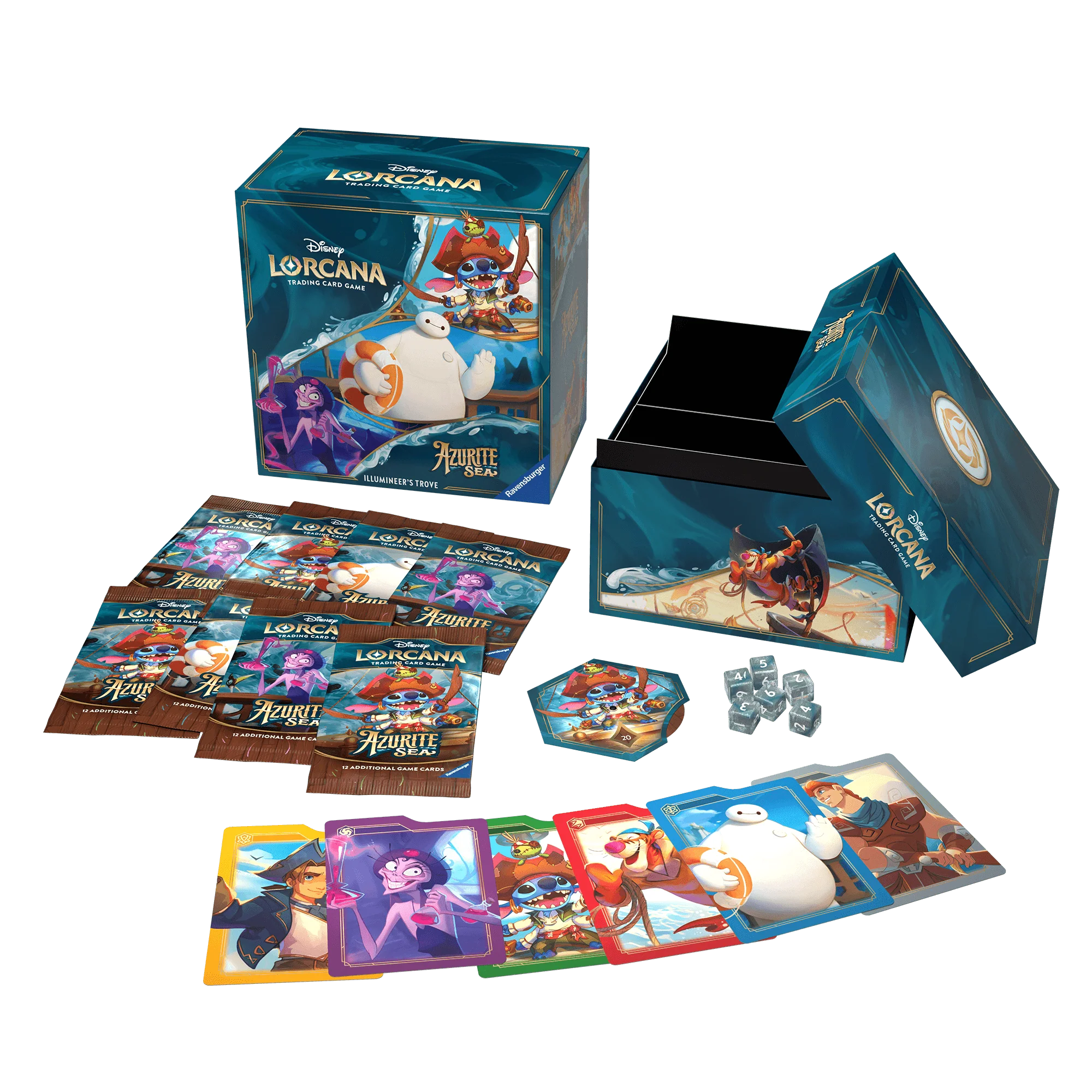 Disney Lorcana Azurite Sea Illumineer's Trove Set - Image 3
