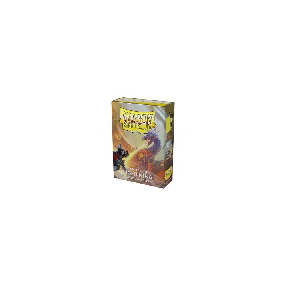 Dragon Shield - Dual Matte Japanese Size Sleeves (60) - Lightning