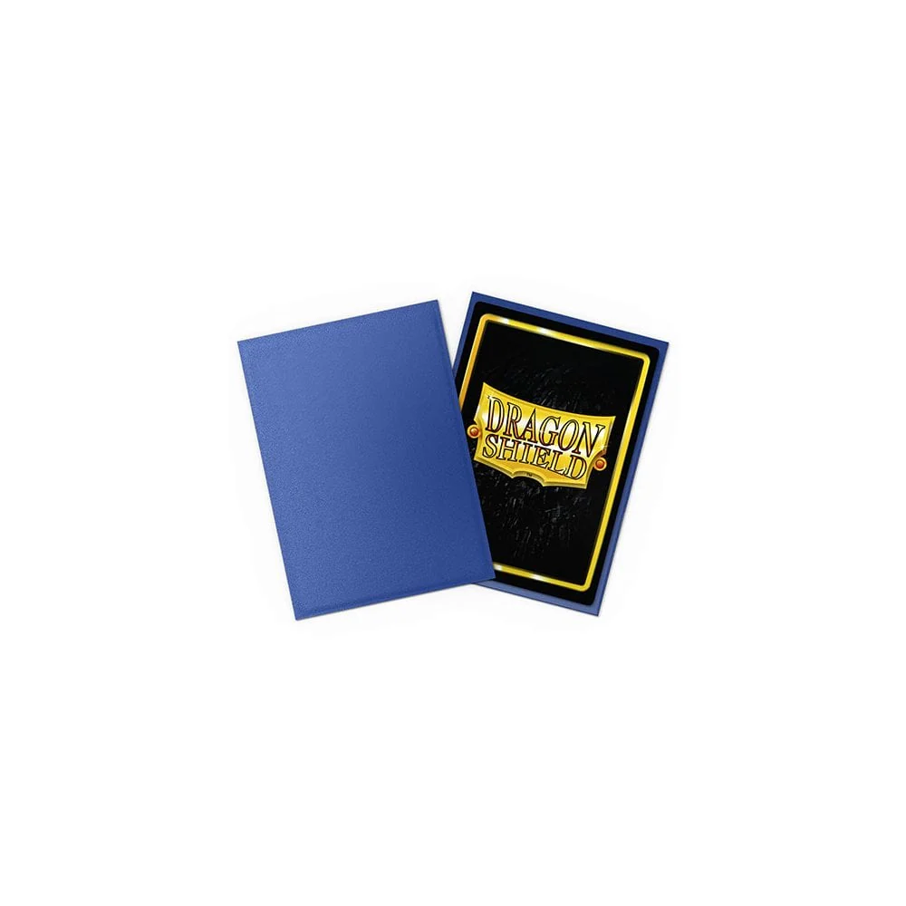 Dragon Shield - Matte Non-Glare Standard Size Sleeves 100pk - Blue. - Image 2