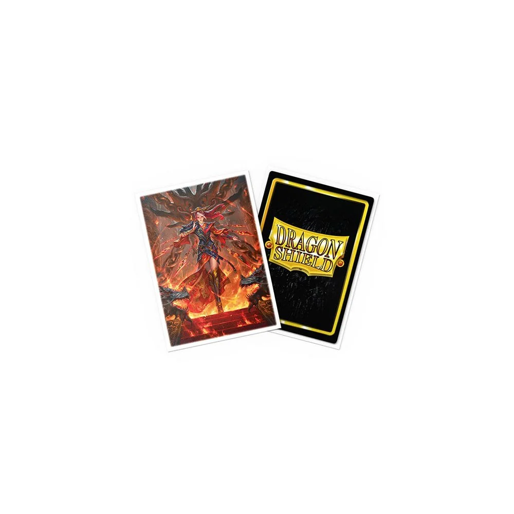Dragon Shield - Matte Standard Size Sleeves 100pk - Flesh & Blood Cindra - Image 2