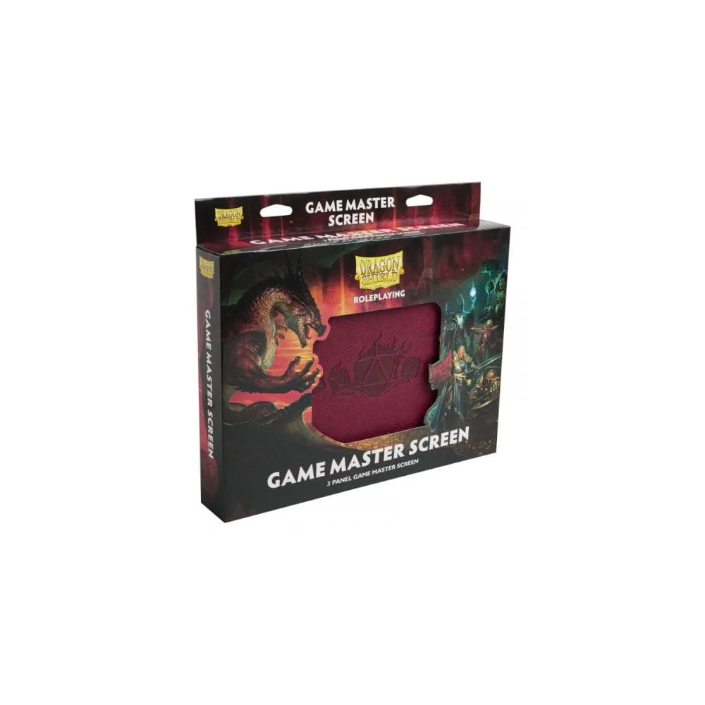 Dragon Shield - Roleplay Game Master Screen - Blood Red
