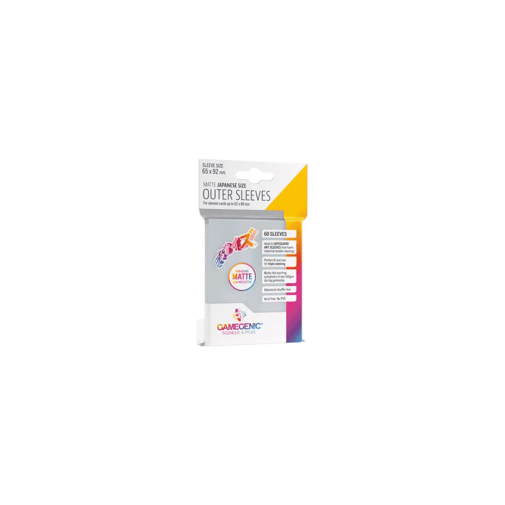 Gamegenic Outer Sleeves Matte Japanese Size