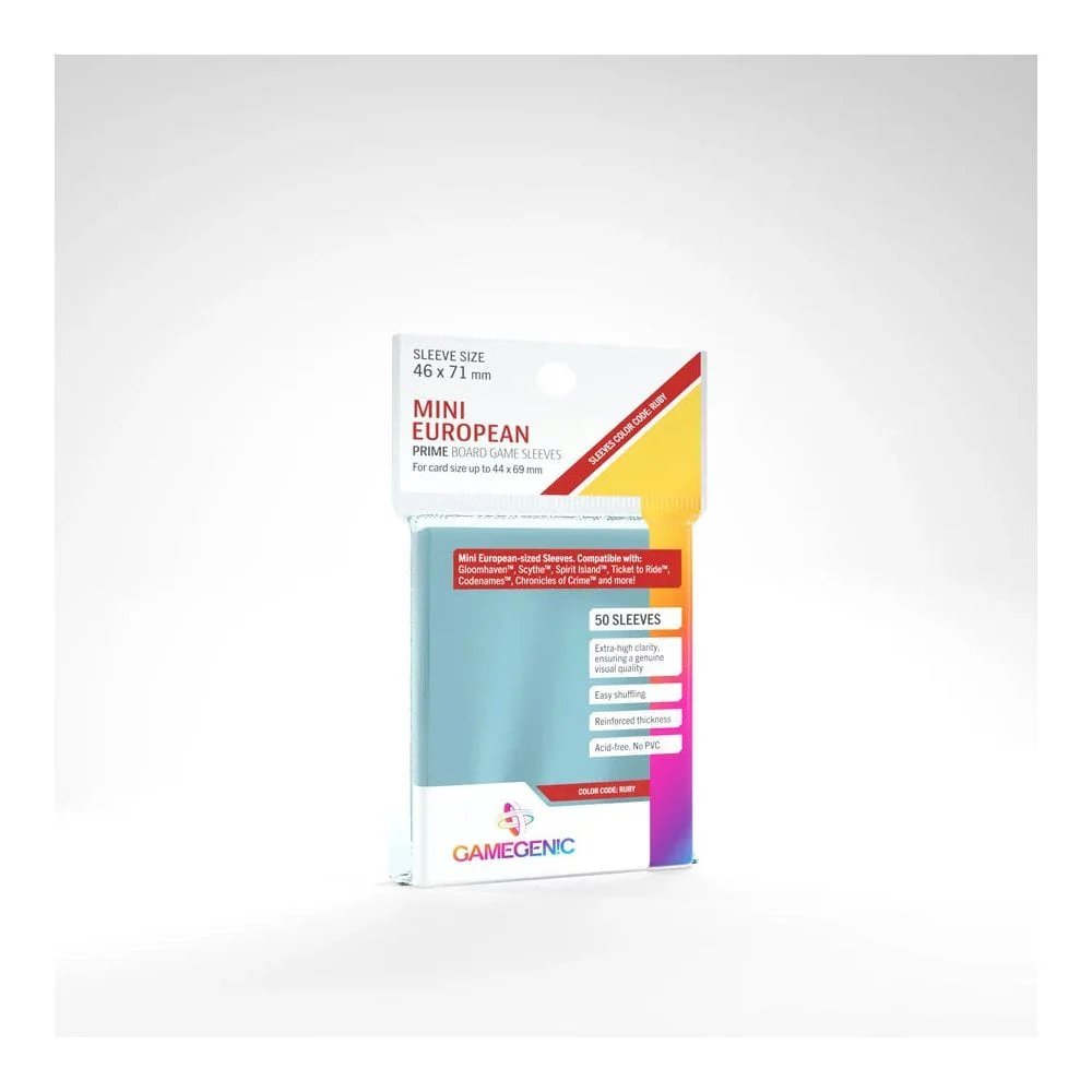 Gamegenic PRIME Mini European Sized Sleeves (50 ct.)