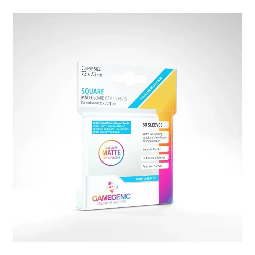 Gamegenic MATTE Square Sized Sleeves (50 ct.)
