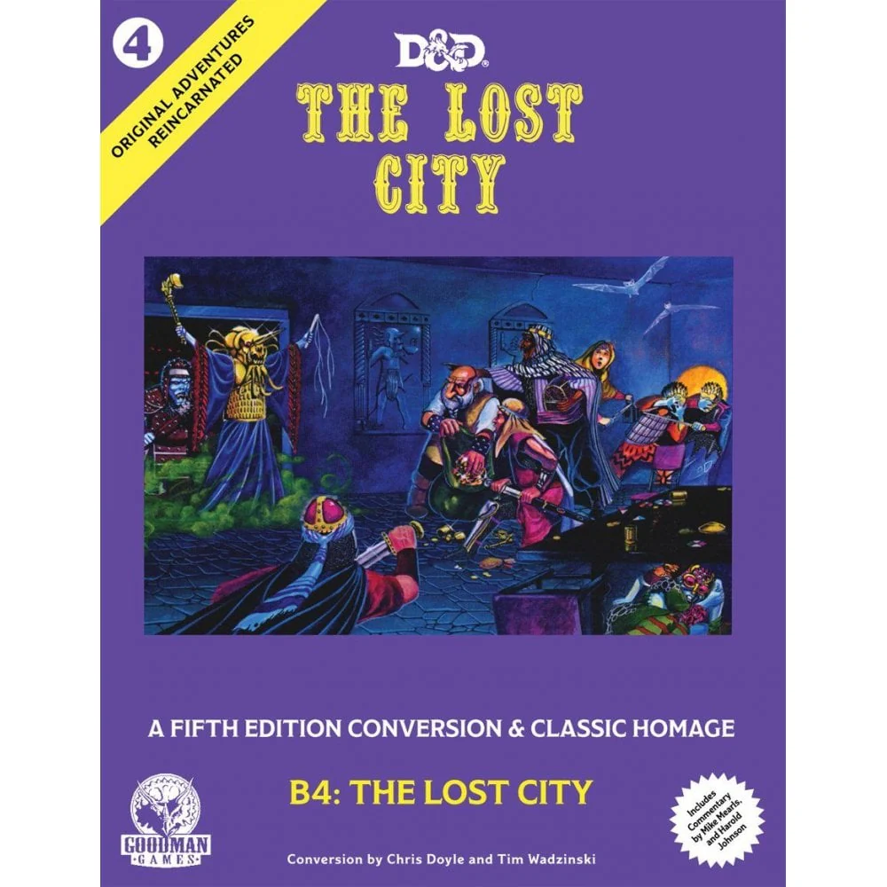 D&D Original Adventures Reincarnated #4 The Lost City (Hardback)