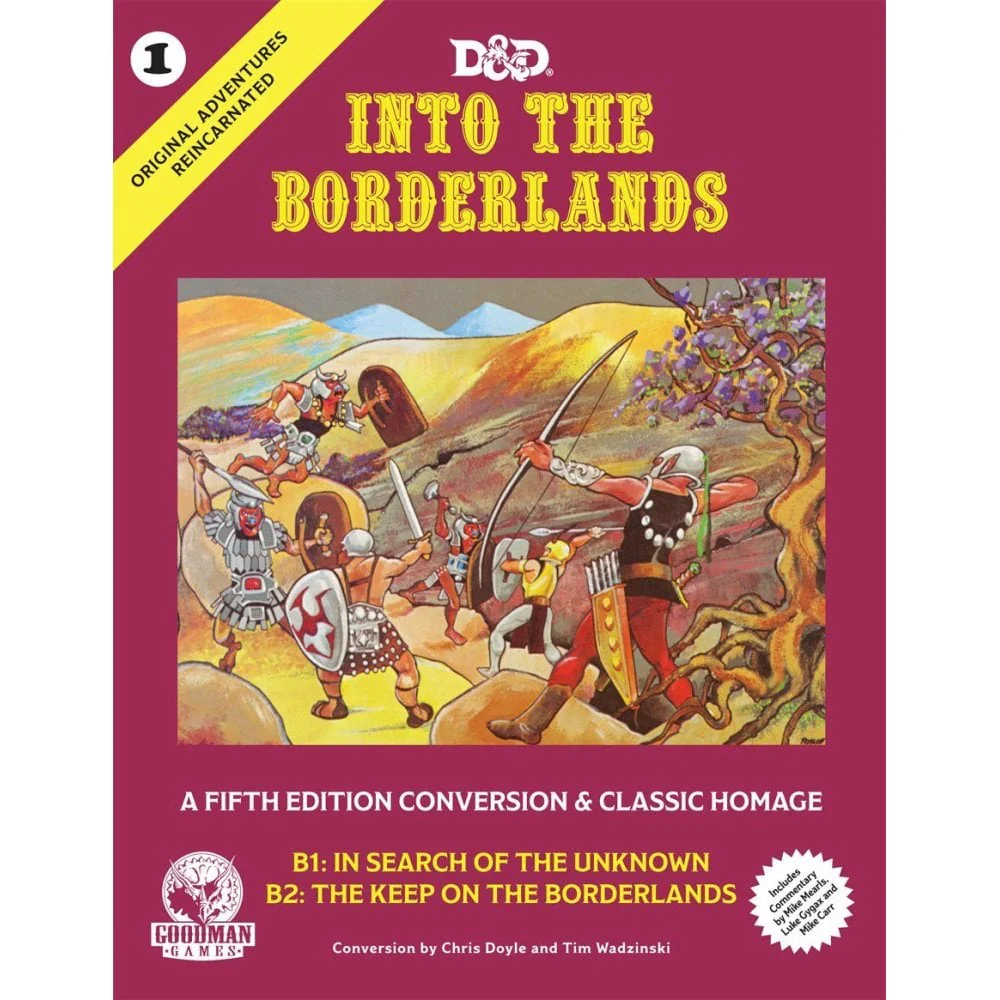 D&D Original Adventures Reincarnated #1 Into The Borderlands (Hardback)