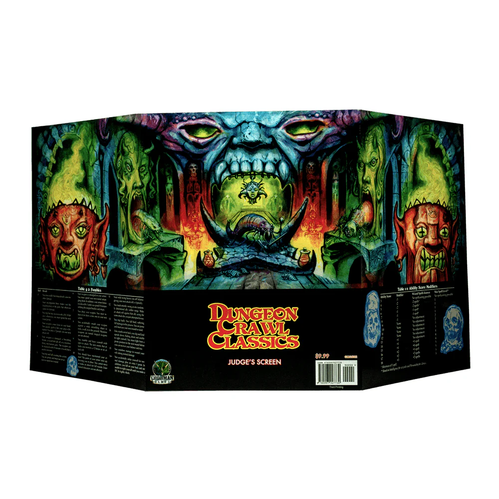 Dungeon Crawl Classics Judge's Screen