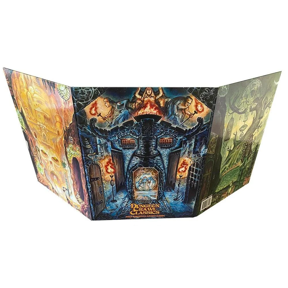 Dungeon Crawl Classics RPG: Judges Screen (Thick 2mm Cardstock)