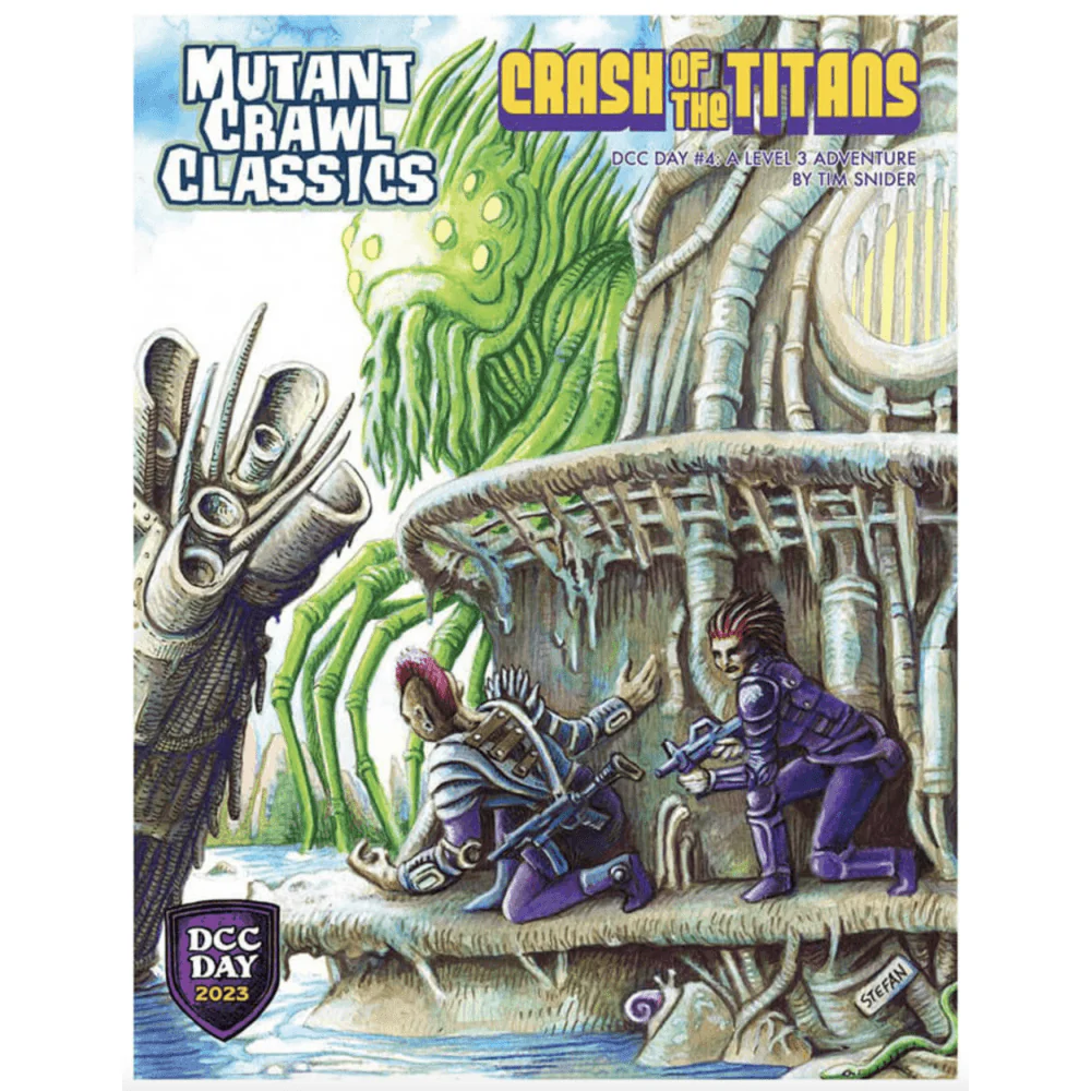 DCC Mutant Crawl Classics - Crash Of The Titans