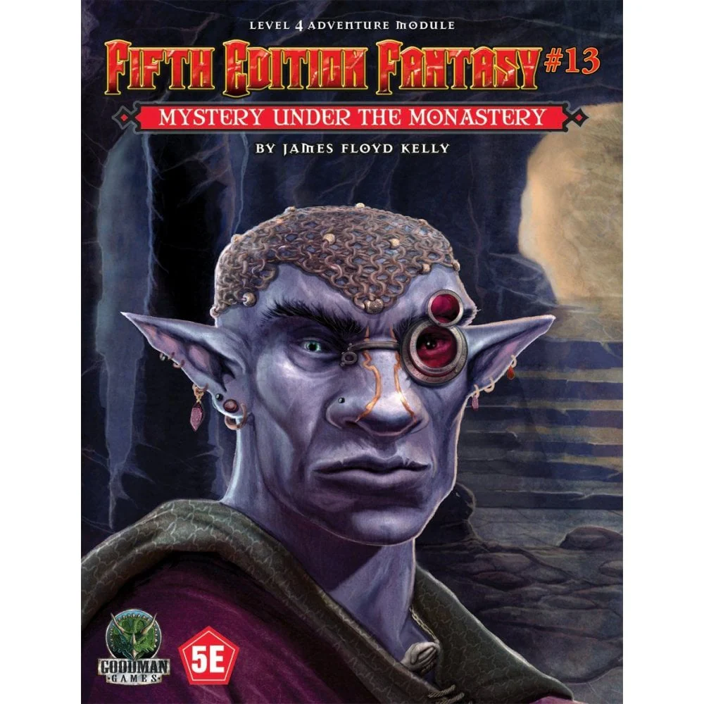 Fifth Edition Fantasy #13 Mystery Under The Monastery