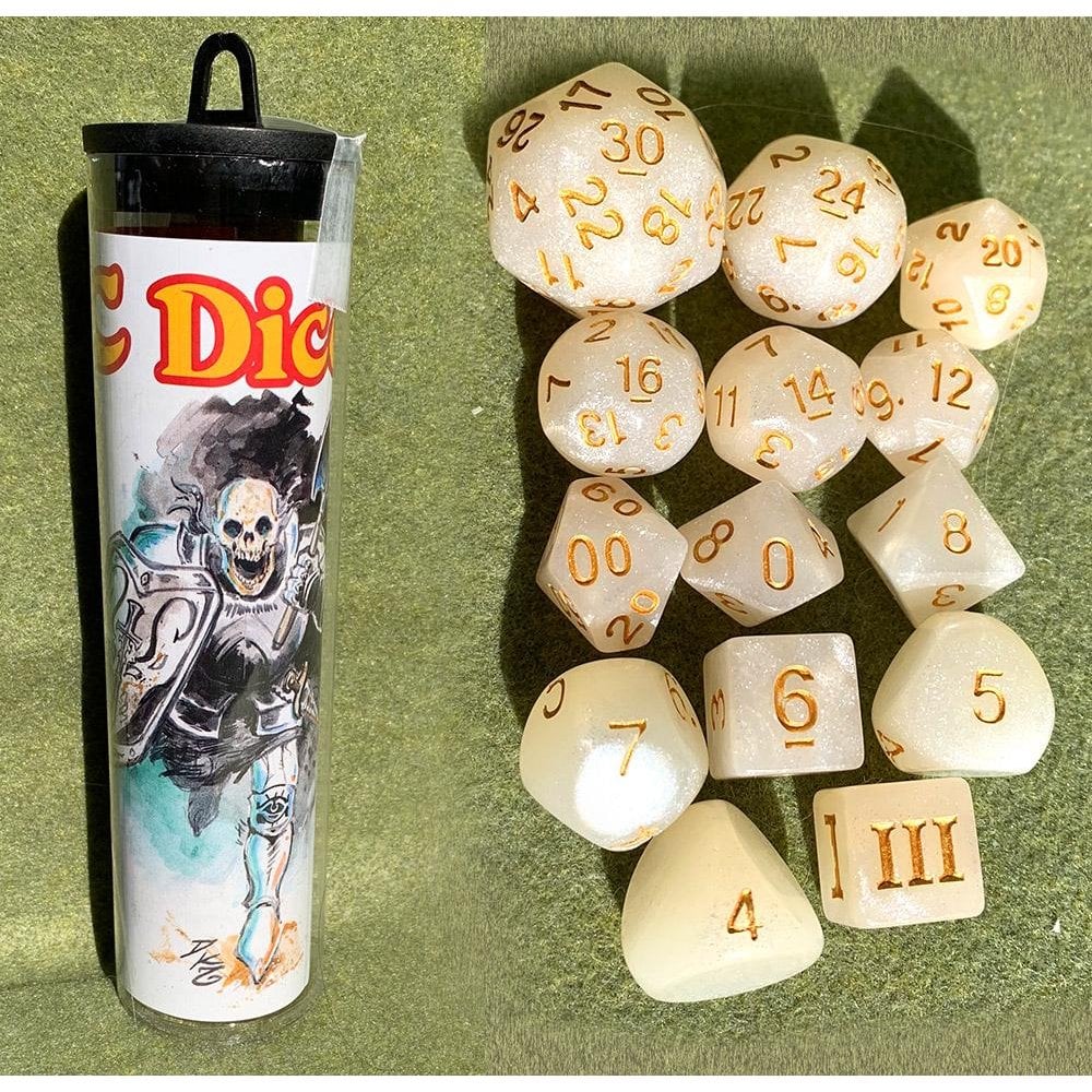 Dungeon Crawl Classics RPG: Skeleton Saint Dice