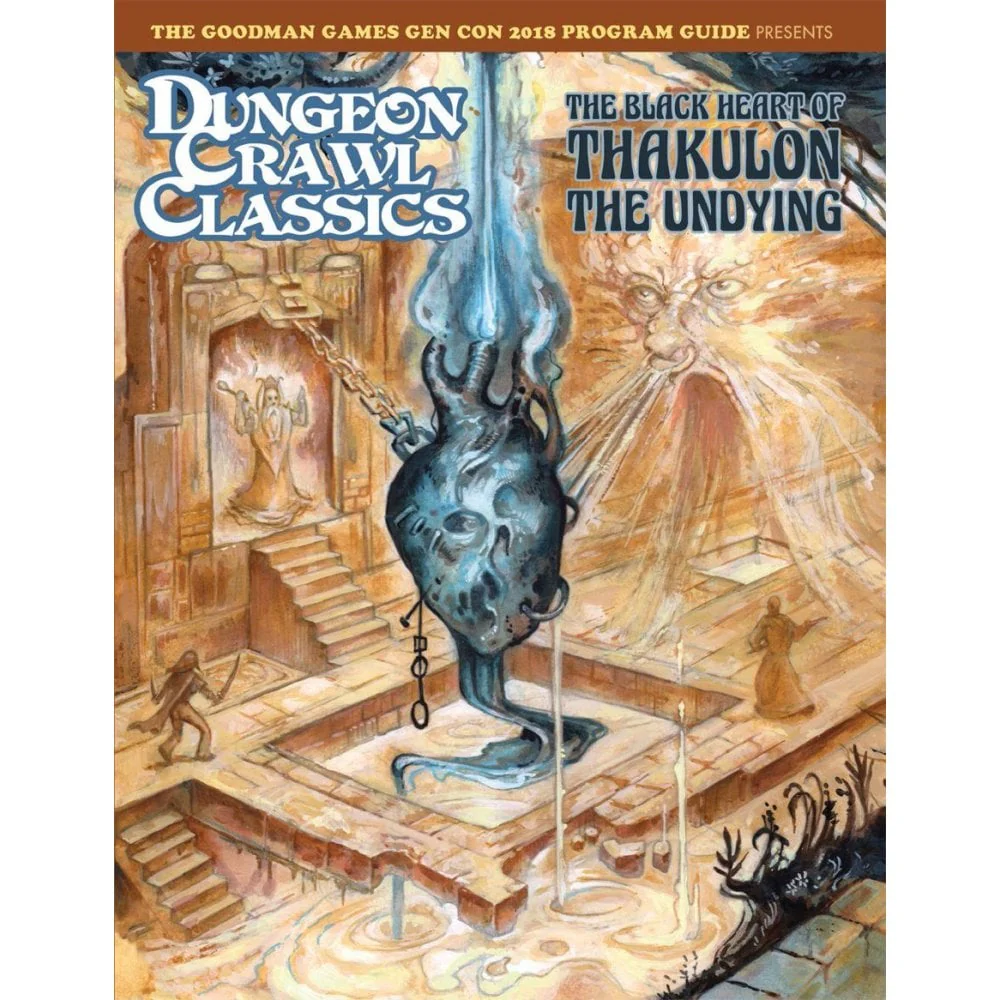 DCC The Black Heart Of Thakulon The Undying (2018 GenCon Programme Guide)