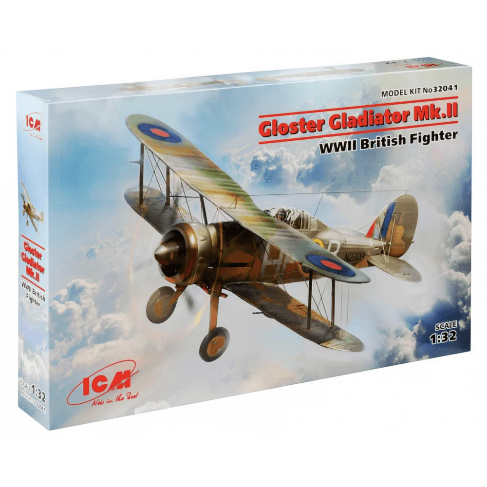 Gloster Gladiator Mk.II, WWII British Fighter Plane