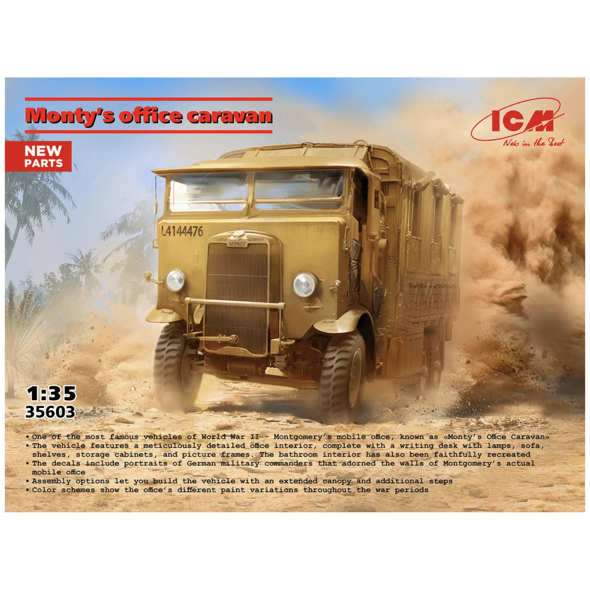 Monty's Mobile Office Caravan