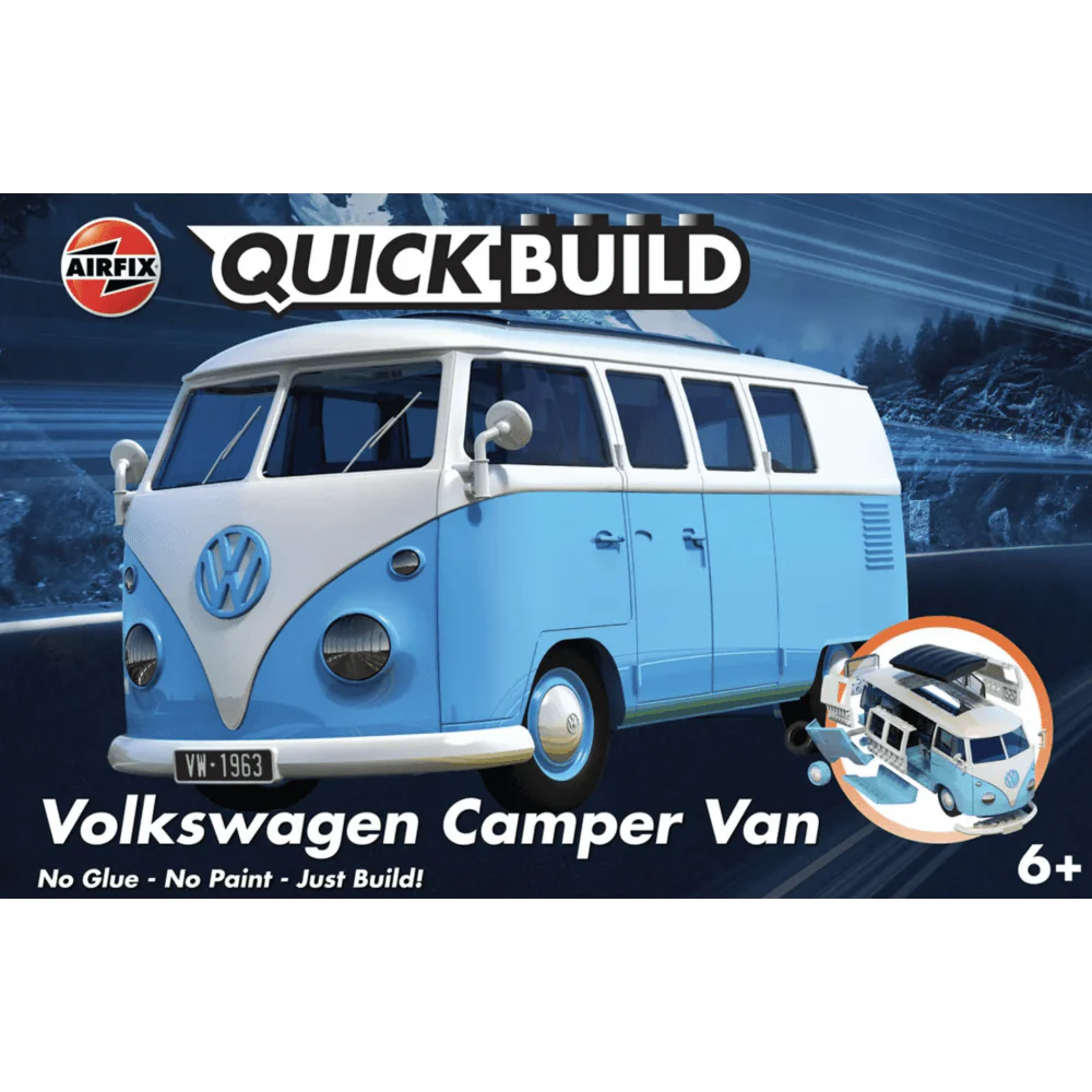 Quickbuild Vw Camper Van Blue